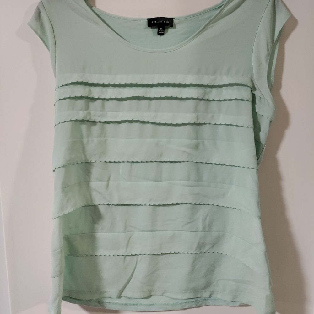 Limited light green blouse